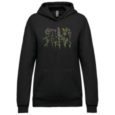 Dámska mikina s kapucňou Herbár