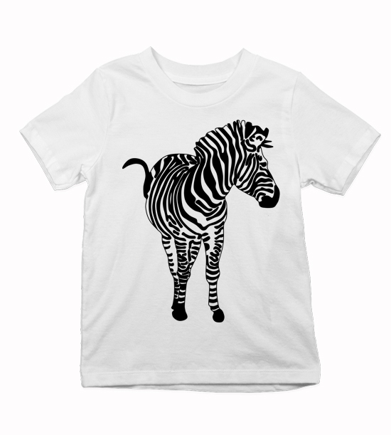 Dětské tričko Zebra