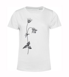 Dámske BIO tričko Ťahavý divoký kvet