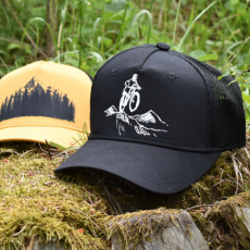 Šiltovka Horská cyklistika, čierna