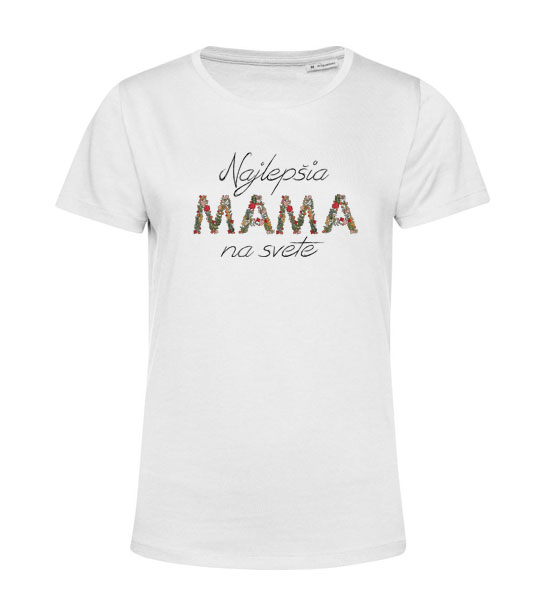 Dámske  tričko Mama z kvetov
