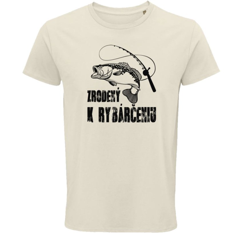 Pánske tričko zrodený rybár