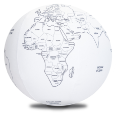 Balónová lopta – Štáty sveta na vymaľovanie