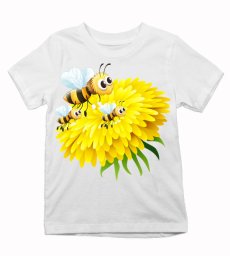 Detské tričko včelička a púpava