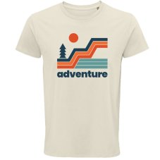 Pánske tričko Retro adventure Strom a hora