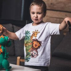 Detské tričko veselé zvieratká