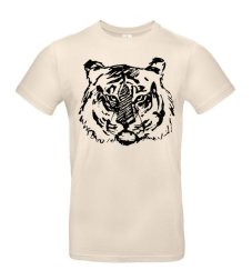 Pánske tričko Tiger skica