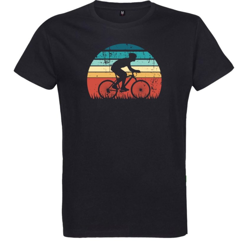 Pánské tričko Retro cyklista Pánské tričko Retro cyklista