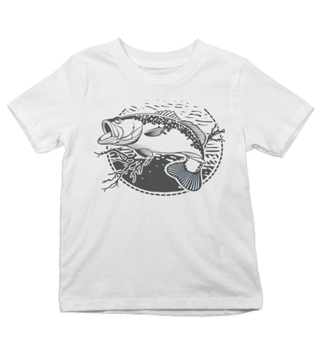 Detské tričko pre rybára