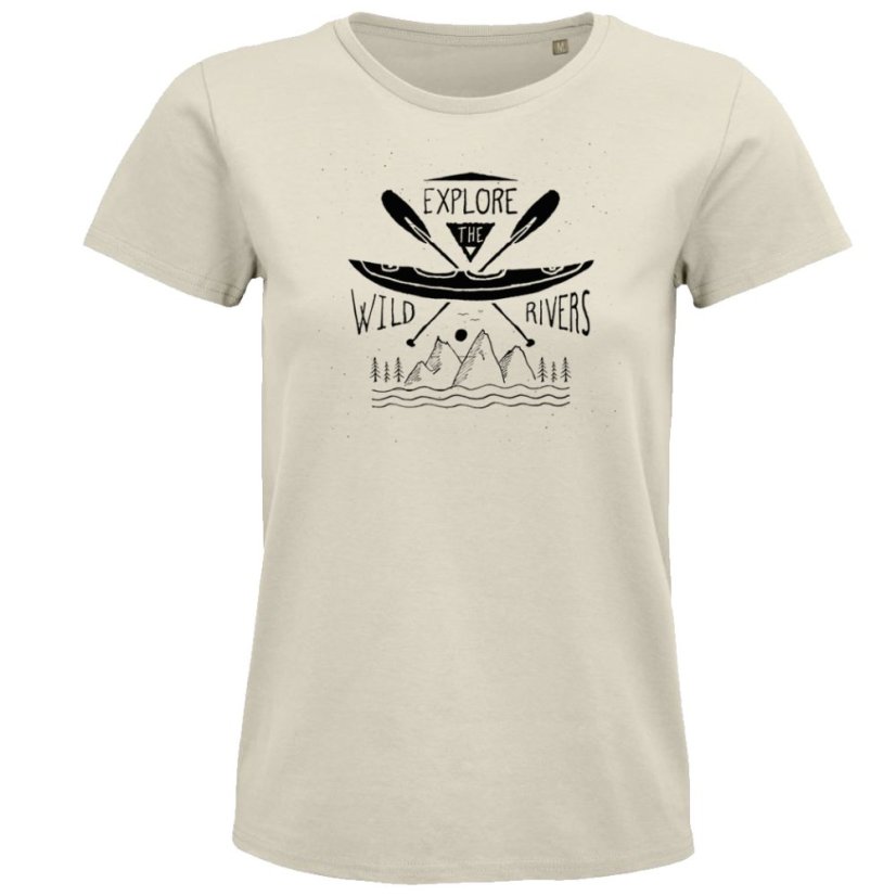 Dámske tričko Explore the Wild Rivers