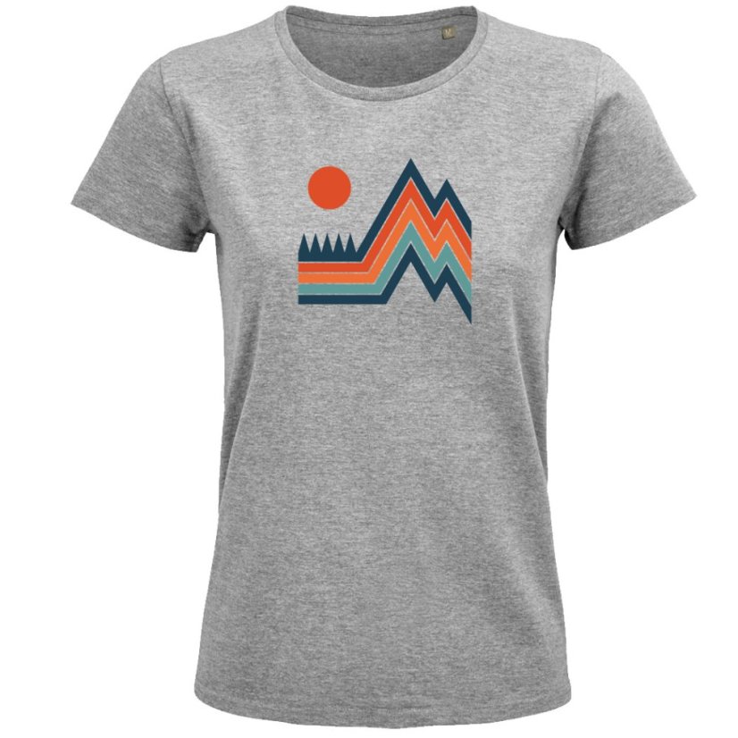 Dámske tričko Retro príroda