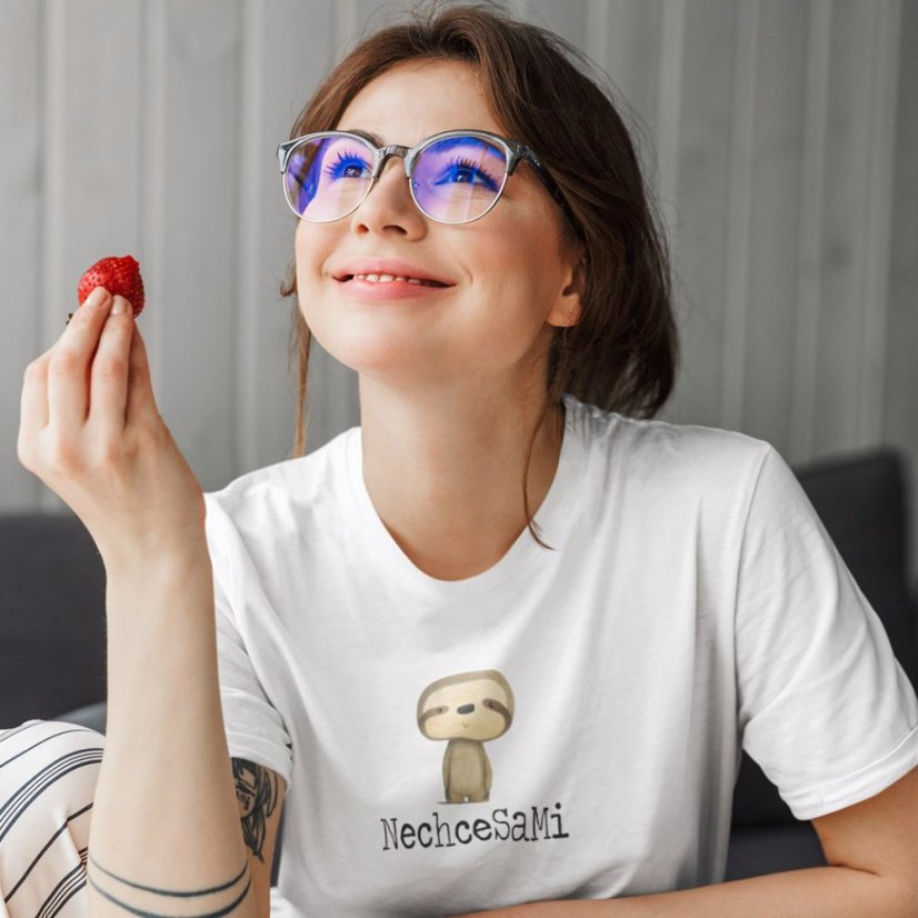 Dámske vtipné tričko nechce sa mi