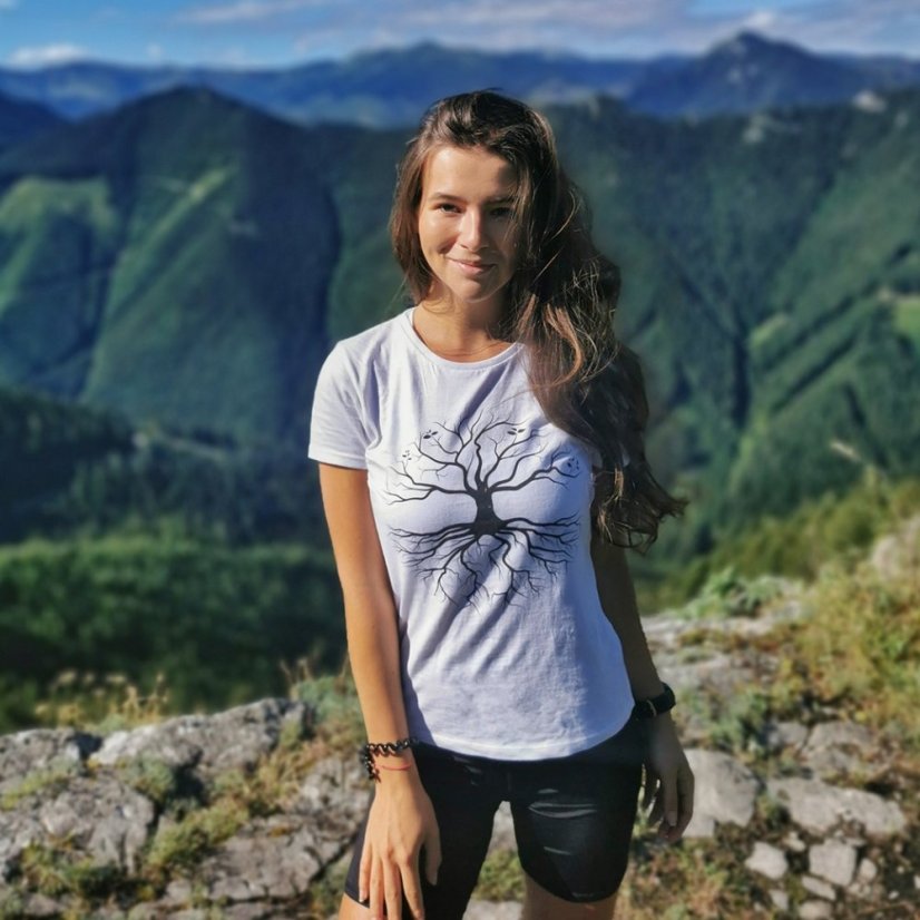 Dámske tričko spiaci strom