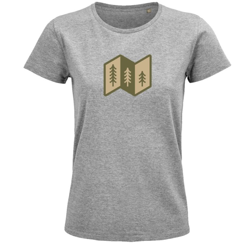 Dámske tričko 3 stromy retro