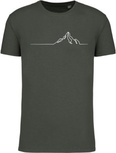 Tričko Hory Line art