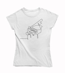 Dámske tričko klavirista