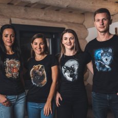 Dámské  tričko Tygr černé