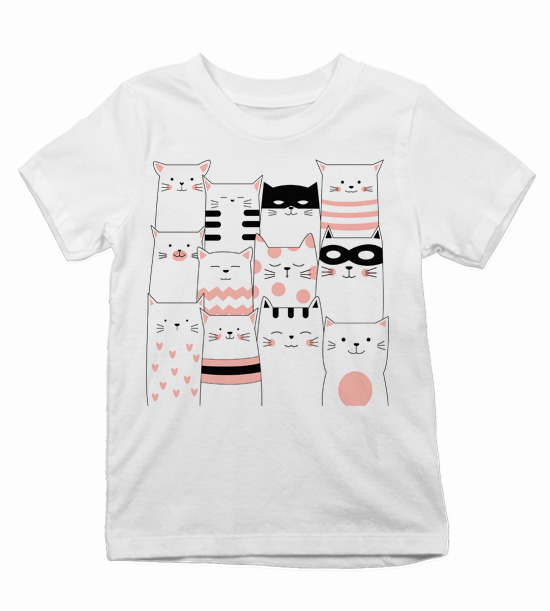 Detské tričko mačiatka