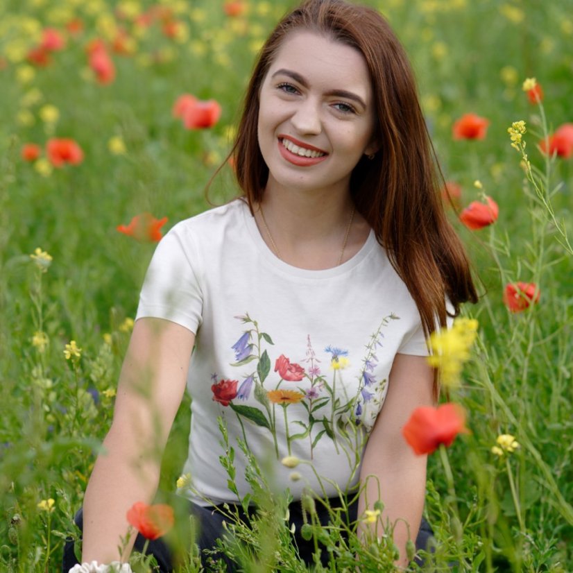 Dámske Bio tričko kvetový raj