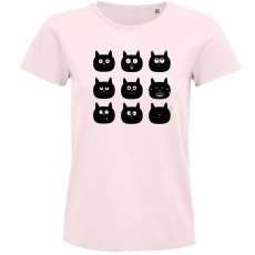 Dámske BIO tričko Mačacie nálady