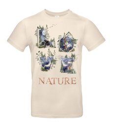 Pánske tričko love nature noc