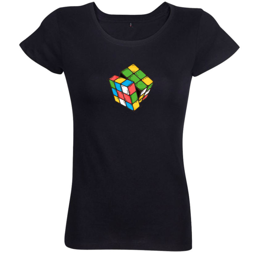 Dámske tričko Rubikova kocka
