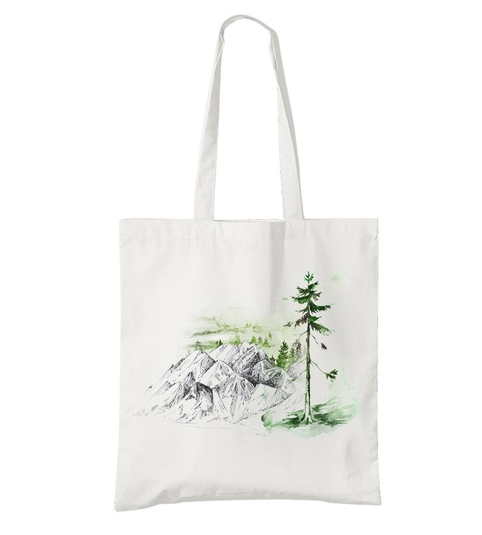 Bavlněná taška Zelený strom