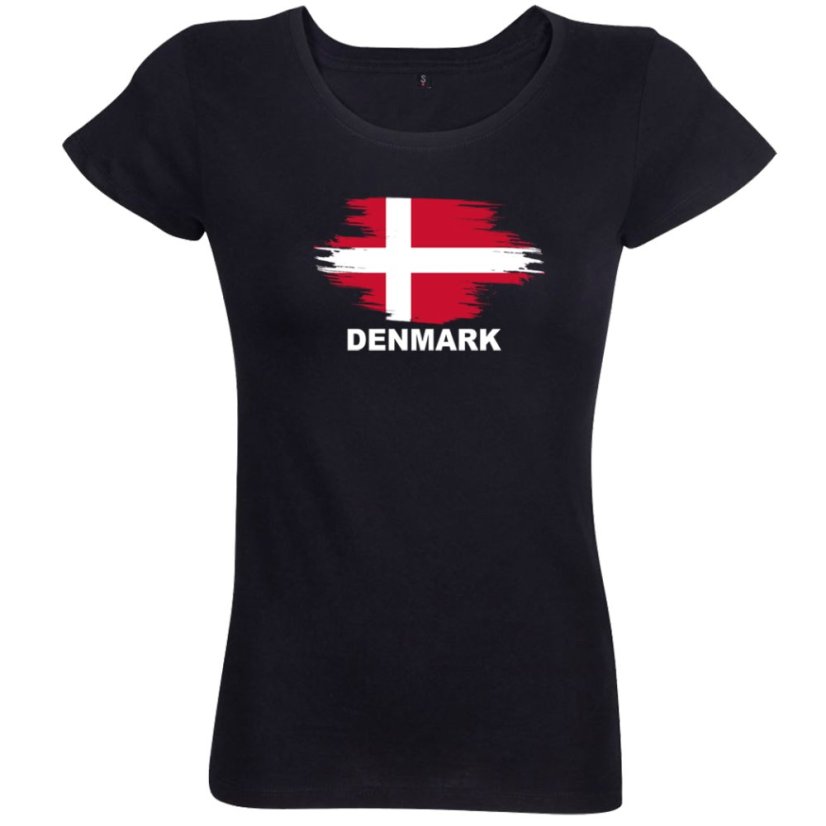 Dámske tričko Denmark
