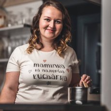 Dámske tričko maminka ta najlepšia kuchárka