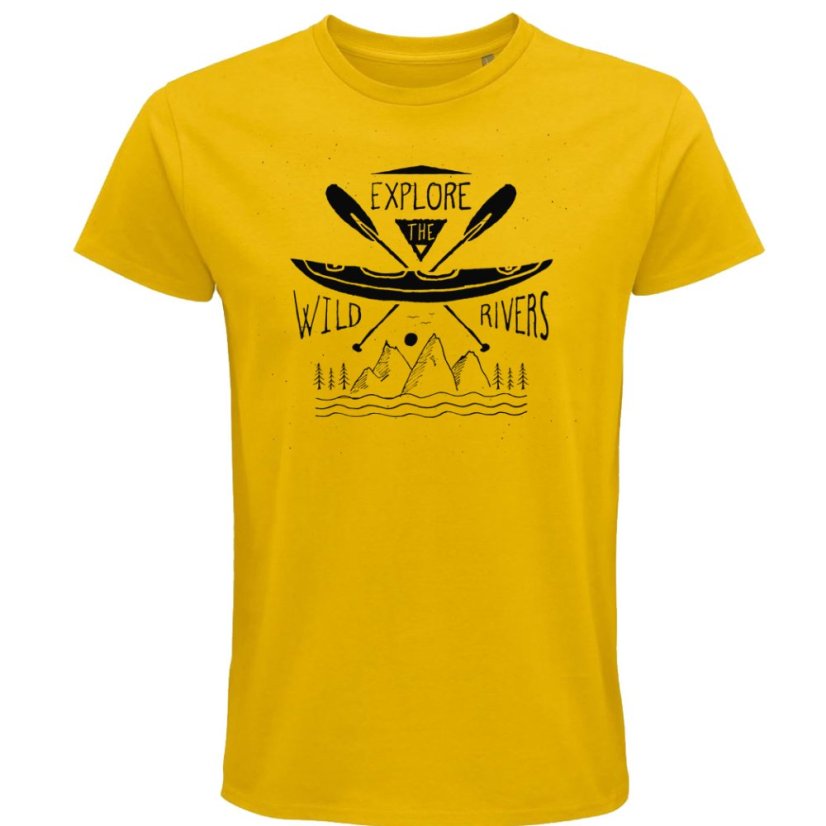 Pánske tričko Explore the Wild Rivers