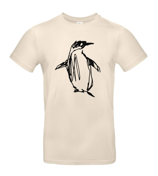 Pánske tričko Tučniak skica