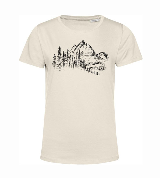 Dámske  tričko les a hora